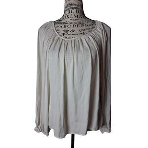 A new day Womens Blouse Large white